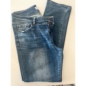 BKE Gabby Curvy Fit High Rise Straight Leg Jeans Medium Wash 30x30 Womens